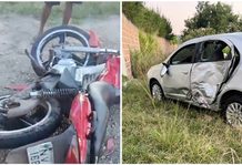 Mulher morre e duas ficam feridas em acidente na SE-170, em Campo do Brito